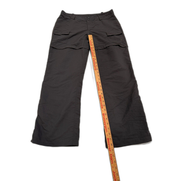 North Face Dark Gray Convertible Hiking Pants Shorts Size 14 - Picture 3 of 7